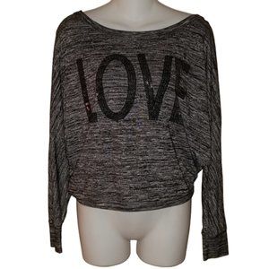 Labanga "Love" Top Marled Black